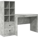  Stol s ladicama 2 pcs Betonski sivi | Eponuda.com