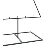 vidaXL Kovinska novoletna jelka za dekoracijo črna 180 cm | Shoptok.si