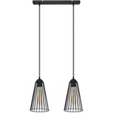  Luster na sajli TORRI 2xE27/15W/230V crni | Eponuda.com
