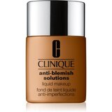 Clinique Anti-Blemish Solutions™ Liquid Makeup puder s visokim prekrivanjem za masno lice sklono aknama s dugotrajnim učinkom WN 100 Deep Honey 30 ml Cijene