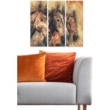 Wallity MDF1596288 multicolor decorative mdf painting (3 pieces) | ePonuda.com