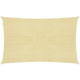 vidaXL Senčno jadro 160 g/m² bež 2x4,5 m HDPE Cene