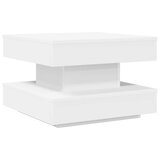  Klub stolić rotirajući za 360 stupnjeva bijeli 50x50x34,5 cm | Shoptok.si