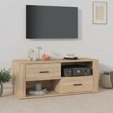 TV ormarić boja hrasta sonome 100x35x40 cm konstruirano drvo | shoptok.hr