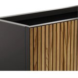 Herstera Garden Deco Planter Divider XL | Metalna visoka žardinjera | 554 L | Crna - BRANDED IN EU | shoptok.hr
