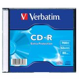  CD-R,VERBATIM, 700 MB,52X,EXTRA PRO.SLIM CASE | Eponuda.ba