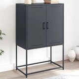 vidaXL TV omarica črna 68x39x60,5 cm jeklo Cene