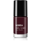 NOBEA Day-to-Day Gel-like Nail Polish lak za nohte z gel učinkom odtenek Almost black #N18 6 ml Cene