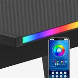 Hero 6.0 RGB crni kutni stol za igranje 147 cm | shoptok.hr