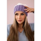 Kesi Cap with fleece Paris K212 white+purple Cijene