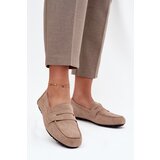 Boto Loafers Moccasins Women's Flat Beige Soreline | shoptok.hr