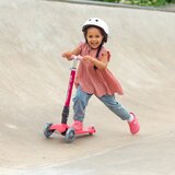 BOLDCUBE Sklopivi trotinet za decu Mala sirena 3 svetleća točka do 50kg roze | Eponuda.com