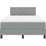  Krevet s opruga kutije Svjetlosiva 120 x 200 cm tkanina | shoptok.hr