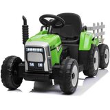 Ramiz Otroški električni traktor s prikolico zelen 12v | Shoptok.si