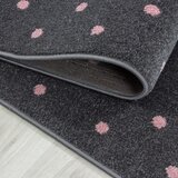 Ayyildiz Carpets Rožnata/siva otroška preproga ø 120 cm Bambi – | Shoptok.si