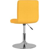 vidaXL Okretne blagovaonske stolice od tkanine 2 kom žute | shoptok.hr