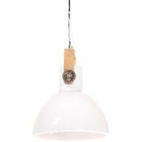  Industrijska viseća svjetiljka 25 W bijela okrugla 30 cm E27 | shoptok.hr