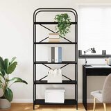  Polica Crni hrast 80 x 30 x 183 cm Konstruirano drvo | shoptok.hr