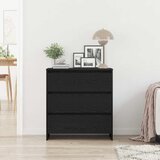  Komoda crni hrast 70x41x75 cm Inženirsko drvo | shoptok.hr