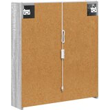  Kupaonski ormar s ogledalom Siva Sonoma 63,5 x 15,5 x 70 cm | shoptok.hr