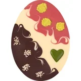 Bio MiXing velikonočno jajce - malina/bela/temna, vegan - 100 g