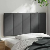 vidaXL Jastuk za uzglavlje tamnosivi 100 cm od tkanine | shoptok.hr
