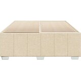 vidaXL Posteljni okvir krem 160x200 cm blago, (21305984) | Shoptok.si
