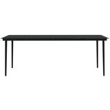  9-dijelni vrtni blagovaonski set s jastucima crni | shoptok.hr