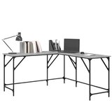  Radni stol boja hrasta sonome 149x149x75 cm konstruirano drvo | shoptok.hr