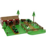 Lean_Toys Kmetija, hlev, živalska domačija, kmetija, dva traktorja | Shoptok.si