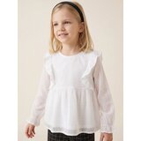 Sinsay Bluza s teksturiranim uzorkom i volanima | shoptok.hr