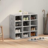  Ormar za cipele Beton siva 77,5 x 30 x 67 cm Konstruirano drvo | Eponuda.com