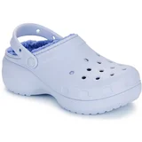 Crocs Classic Platform Lined Clog W Plava