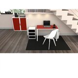 Paperflow Pomični predalnik easyBox®, 3 predali, bel / črn | Shoptok.si