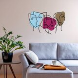 Wallity zidna dekoracija Kubizm 6944, 69x44cm, Crna | ePonuda.com