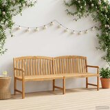  Ručni drveni klupko s ružama Prirodna 228 x 61 x 94,5 cm | shoptok.hr