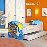 Olimp Sport dečiji krevet drveni 140x70cm sa fiokom i gratis dušek 45 dezena | ePonuda.com