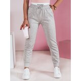 DStreet Spodnie dresowe damskie slim fit SPORTIVO szare | Shoptok.si