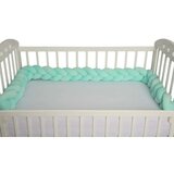 Baby Textil pletenica od pliša za krevetac Mint, 240cm