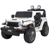  Dječji automobil na akumulator Jeep Wrangler Rubicon LIFT, bijeli Slike