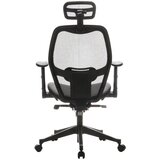 MID.YOU Vrtljiv Stol Air-port, Črna | Shoptok.si