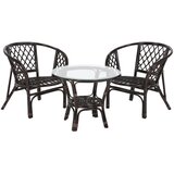  Garnitura namještaja Bahama smeđa / Cappuccino 2+1 | shoptok.hr