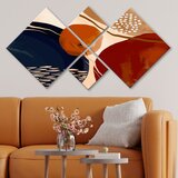 Wallity Slika 4MDF18504977082, 60x115 cm, 4 dela | ePonuda.com