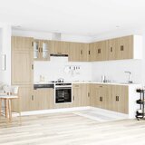  14-dijelni set kuhinjskih ormarića Porto konstruiranog drva | shoptok.hr