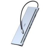 XO HUB010 12 in 1 Multifunctional Docking Station Sivi | Eponuda.ba