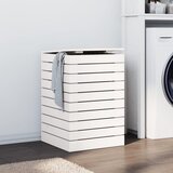 Košara za rublje bijela 44x44x66 cm od masivne borovine | shoptok.hr