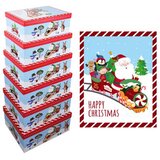 Viter novogodišnja poklon kutija Happy Christmas 38x30x18 cm Cene