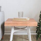 vidaXL Stolna ploča svjetlosmeđa 40x40x(2-6) cm obrađena hrastovina Cijene