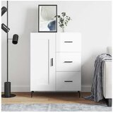 vidaXL Komoda sjajna bijela 69 5x34x90 cm od konstruiranog drva | shoptok.hr