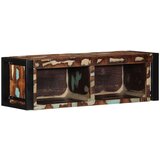 vidaXL TV ormarić Višebojni 80x30x25 cm puno drvo, obrađeno | shoptok.hr
